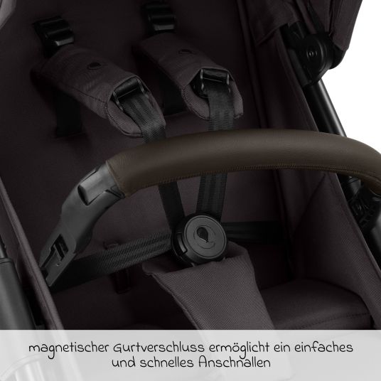 ABC Design Buggy & pushchair Avus 2 with one-hand folding and height-adjustable push bar - Falcon