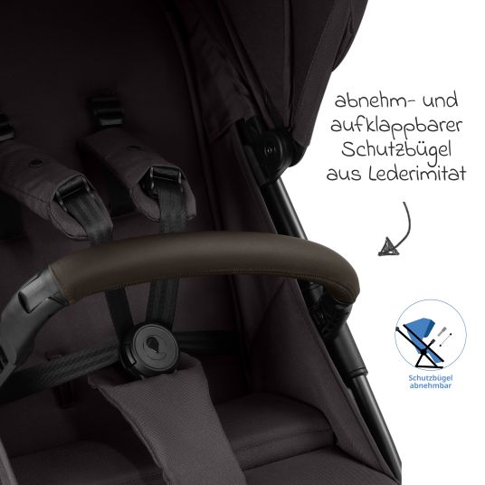 ABC Design Buggy & Sportwagen Avus 2 mit Einhand-Faltung und höhenverstellbarem Schieber - Falcon