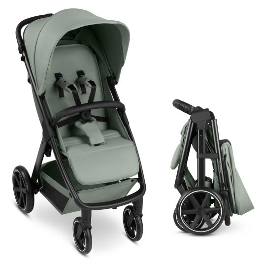 ABC Design Buggy & pushchair Avus 2 with one-hand folding and height-adjustable push bar - Pine