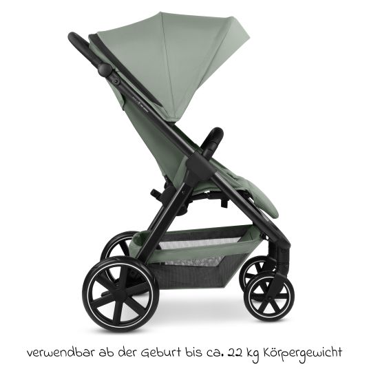 ABC Design Buggy & Sportwagen Avus 2 mit Einhand-Faltung und höhenverstellbarem Schieber - Pine