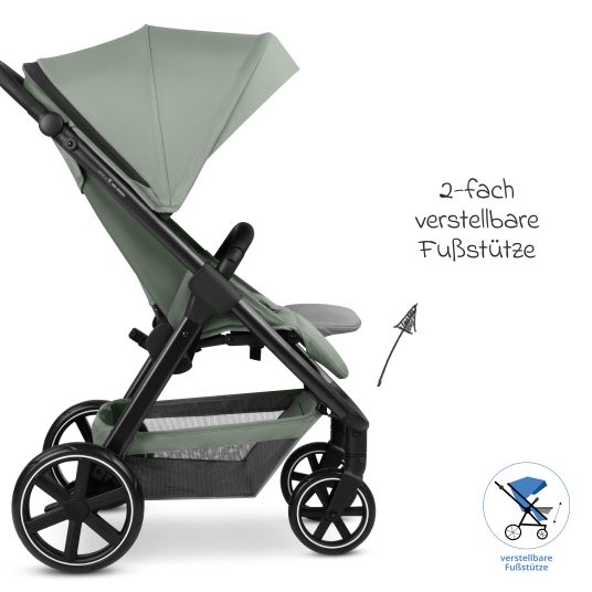 ABC Design Buggy & Sportwagen Avus 2 mit Einhand-Faltung und höhenverstellbarem Schieber - Pine