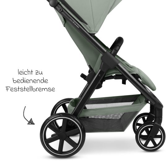 ABC Design Buggy & pushchair Avus 2 with one-hand folding and height-adjustable push bar - Pine