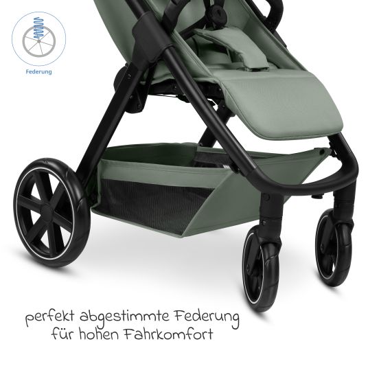 ABC Design Buggy & pushchair Avus 2 with one-hand folding and height-adjustable push bar - Pine