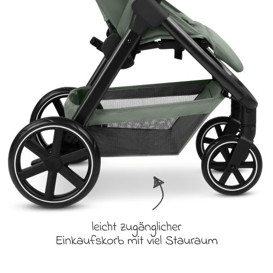 ABC Design Buggy & Sportwagen Avus 2 mit Einhand-Faltung und höhenverstellbarem Schieber - Pine