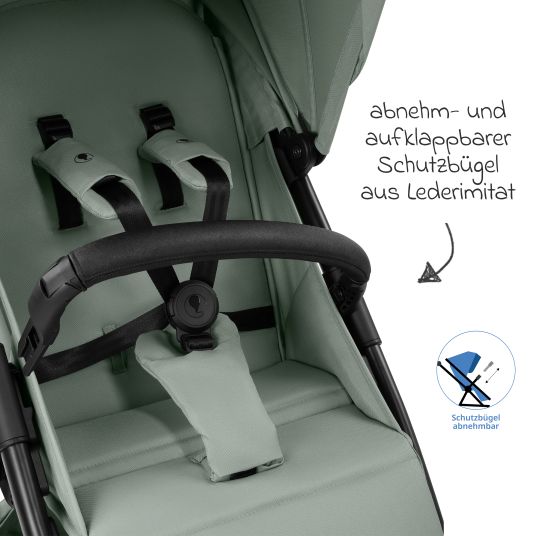 ABC Design Buggy & Sportwagen Avus 2 mit Einhand-Faltung und höhenverstellbarem Schieber - Pine