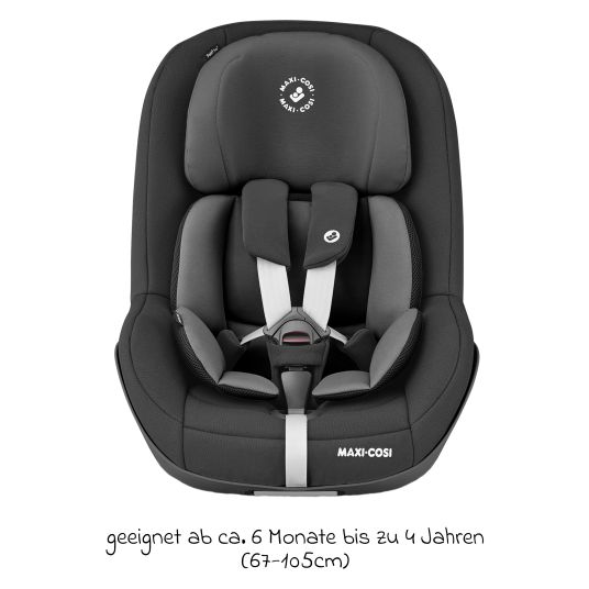 ABC Design Buggy & Sportwagen Avus Air inkl. Reboarder Pearl Pro 2 - mit Lufträdern, Einhand-Faltung und höhenverstellbarem Schieber (bis 25 kg belastbar) - Ink