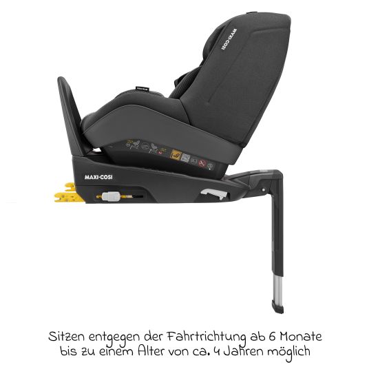 ABC Design Buggy & Sportwagen Avus Air inkl. Reboarder Pearl Pro 2 - mit Lufträdern, Einhand-Faltung und höhenverstellbarem Schieber (bis 25 kg belastbar) - Ink