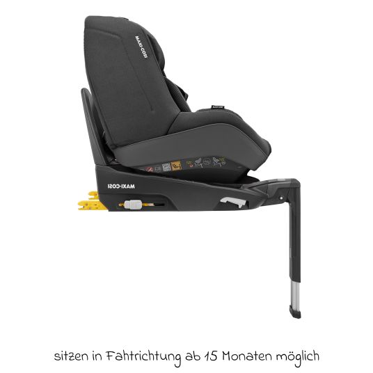 ABC Design Buggy & Sportwagen Avus Air inkl. Reboarder Pearl Pro 2 - mit Lufträdern, Einhand-Faltung und höhenverstellbarem Schieber (bis 25 kg belastbar) - Ink