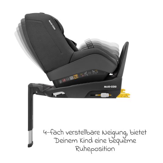 ABC Design Buggy & Sportwagen Avus Air inkl. Reboarder Pearl Pro 2 - mit Lufträdern, Einhand-Faltung und höhenverstellbarem Schieber (bis 25 kg belastbar) - Ink