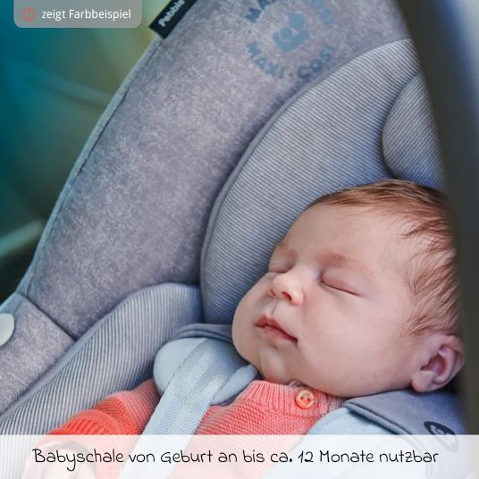 ABC Design Buggy & Sportwagen Avus inkl. Autositz Pebble Pro mit Einhand-Faltung und höhenverstellbarem Schieber (bis 25 kg belastbar) - Carrot