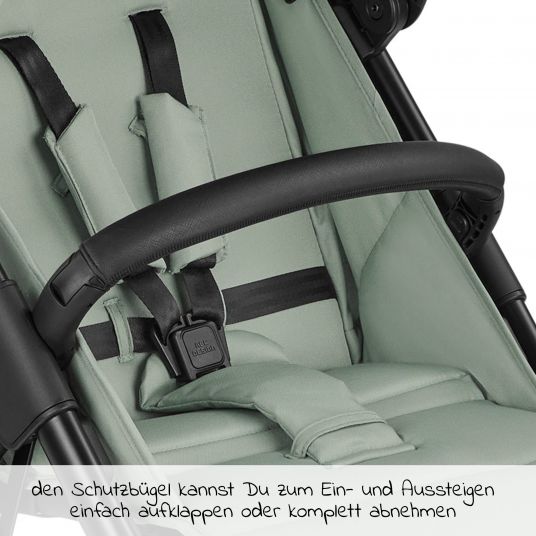 ABC Design Buggy & Sportwagen Avus mit Einhand-Faltung und höhenverstellbarem Schieber (bis 25 kg belastbar) - Classic Edition - Pine