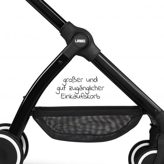 ABC Design Limbo Buggy & Stroller - Fashion Edition - Melon