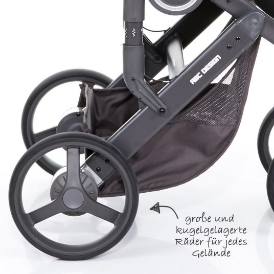 ABC Design Buggy & Stroller Mamba Plus - Graphite Grey