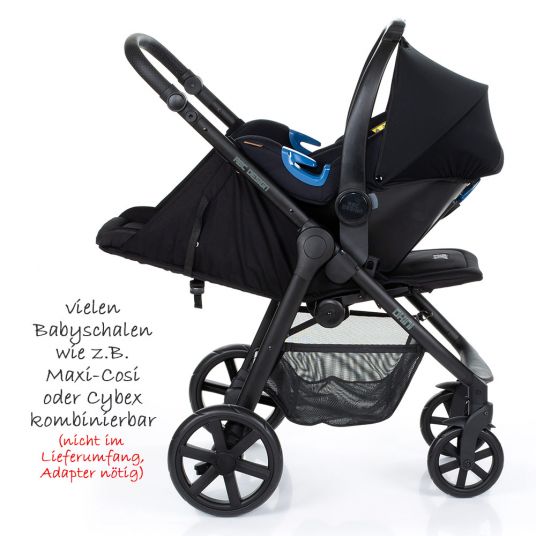 ABC Design Buggy & Stroller Okini - up to 22 kg (approx. 4 years) - Berry