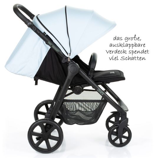 ABC Design Buggy & Stroller Okini - up to 22 kg (approx. 4 years) - Ice