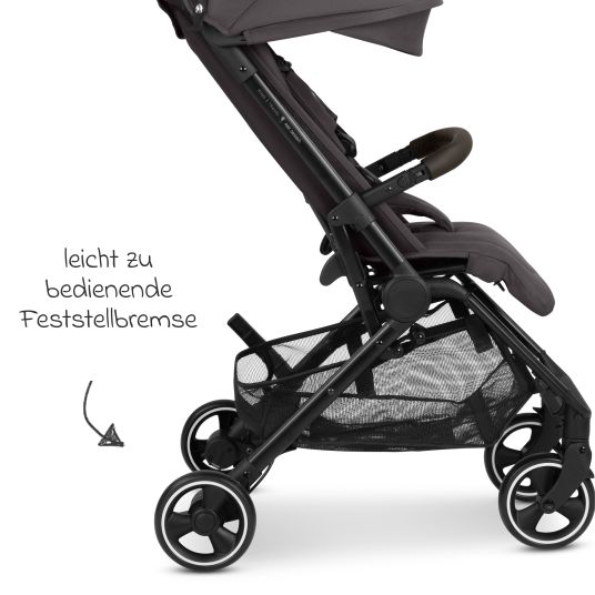 ABC Design Buggy & pushchair Ping 3 Travel up to 22 kg with flat reclining position incl. carrycot & shoulder strap - Falcon