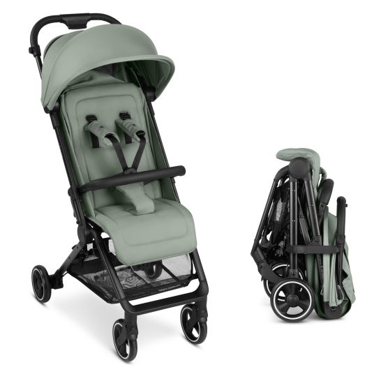 ABC Design Buggy & pushchair Ping 3 Travel up to 22 kg with flat reclining position incl. carrycot & shoulder strap - Pine