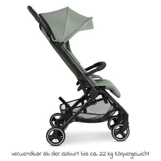 ABC Design Buggy & pushchair Ping 3 Travel up to 22 kg with flat reclining position incl. carrycot & shoulder strap - Pine