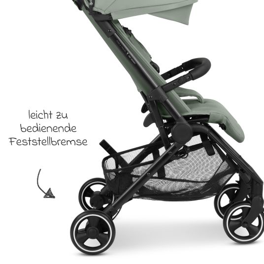 ABC Design Buggy & pushchair Ping 3 Travel up to 22 kg with flat reclining position incl. carrycot & shoulder strap - Pine