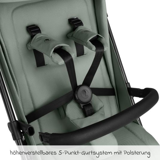 ABC Design Buggy & pushchair Ping 3 Travel up to 22 kg with flat reclining position incl. carrycot & shoulder strap - Pine