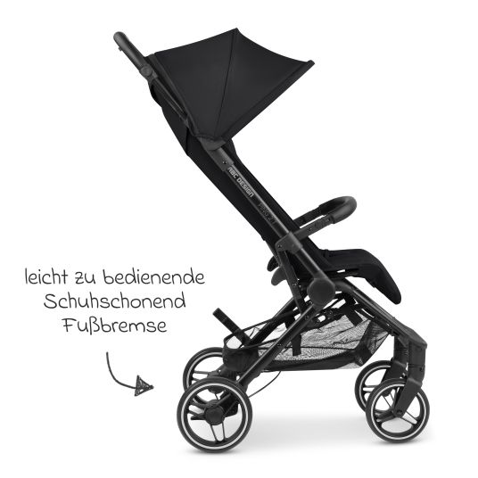 ABC Design Buggy & Sportwagen Ping Two Trekking inkl. Reboarder Pearl Pro 2 - mit flacher Liegeposition, Transporttasche & Tragegurt - Ink