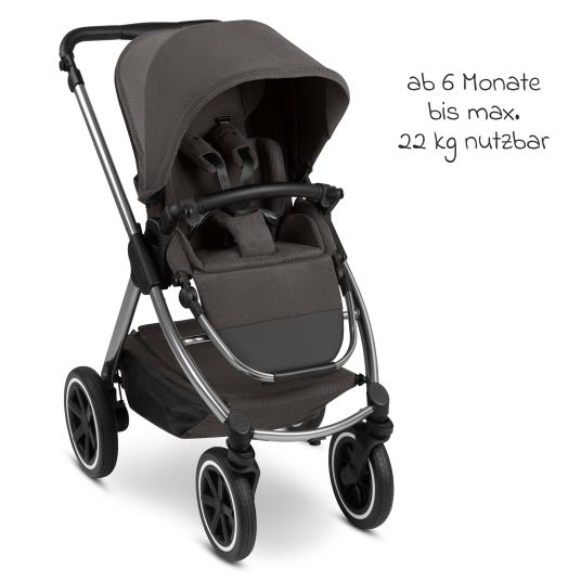 ABC Design Passeggino Samba 2 con seggiolino sportivo (da circa 9 mesi) - Almond