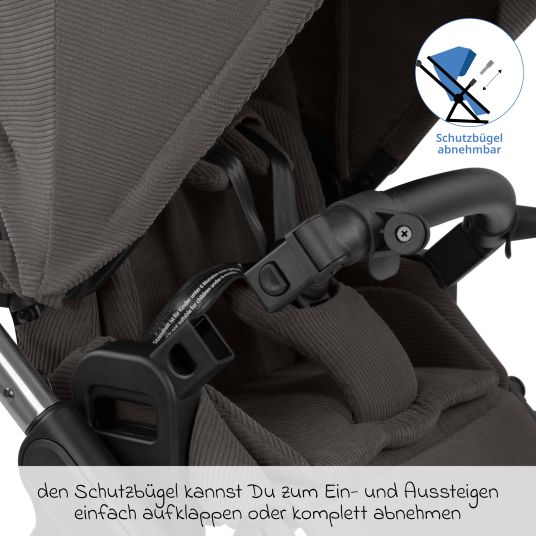 ABC Design Buggy & pushchair Samba 2 with sports seat (from approx. 9 months) - Almond