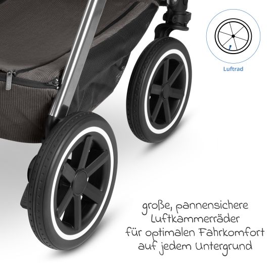 ABC Design Buggy & Sportwagen Samba 2 mit Sportsitz (ab ca. 9 Monate) - Almond