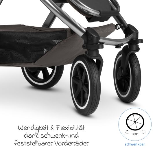 ABC Design Buggy & pushchair Samba 2 with sports seat (from approx. 9 months) - Almond