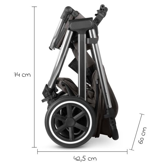 ABC Design Passeggino Samba 2 con seggiolino sportivo (da circa 9 mesi) - Almond