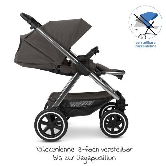 ABC Design Passeggino Samba 2 con seggiolino sportivo (da circa 9 mesi) - Almond