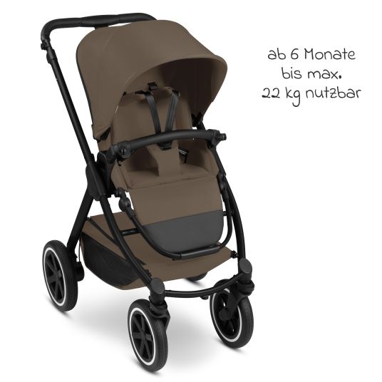 ABC Design Buggy & pushchair Samba 2 with sports seat (from approx. 9 months) - Dark Brown