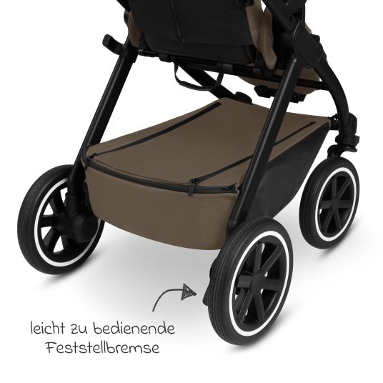 ABC Design Buggy & pushchair Samba 2 with sports seat (from approx. 9 months) - Dark Brown