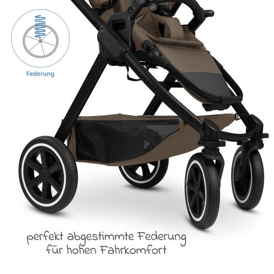 ABC Design Buggy & pushchair Samba 2 with sports seat (from approx. 9 months) - Dark Brown