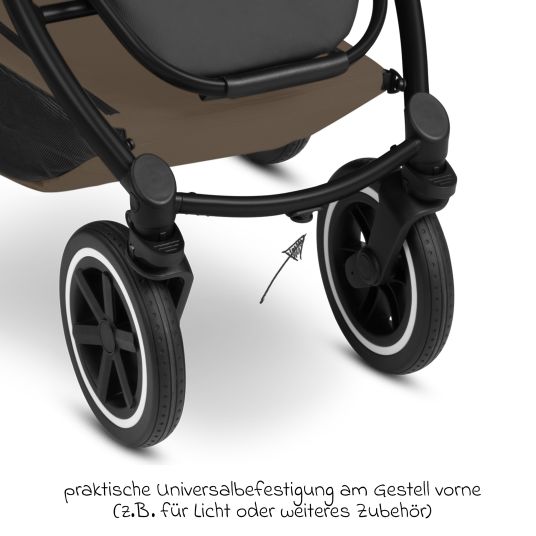 ABC Design Buggy & pushchair Samba 2 with sports seat (from approx. 9 months) - Dark Brown