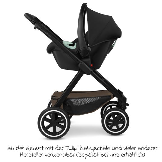 ABC Design Buggy & pushchair Samba 2 with sports seat (from approx. 9 months) - Dark Brown