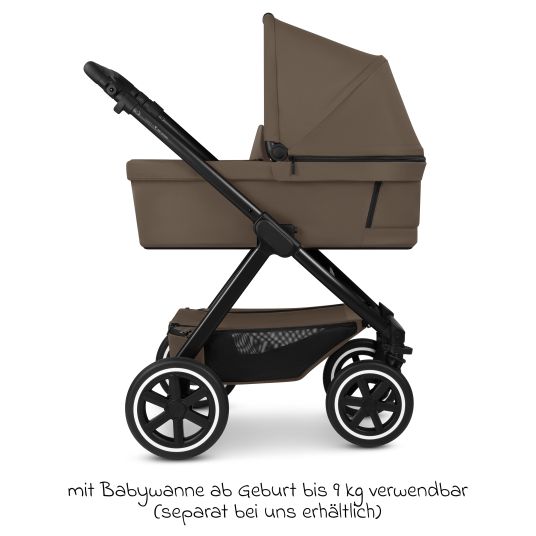 ABC Design Buggy & pushchair Samba 2 with sports seat (from approx. 9 months) - Dark Brown