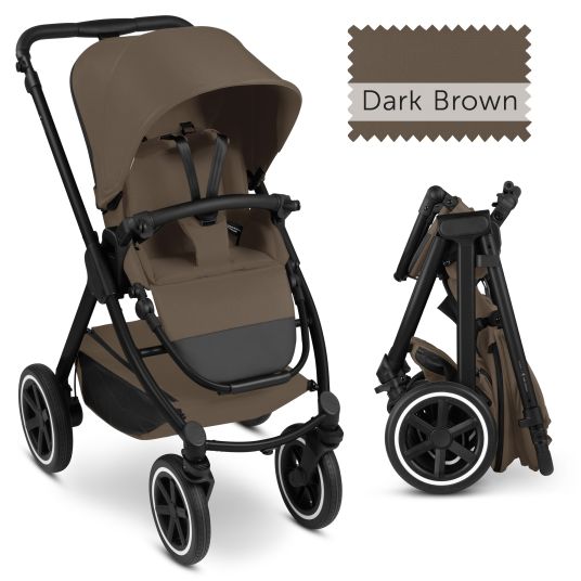 ABC Design Buggy & Sportwagen Samba 2 mit Sportsitz (ab ca. 9 Monate) - Dark Brown