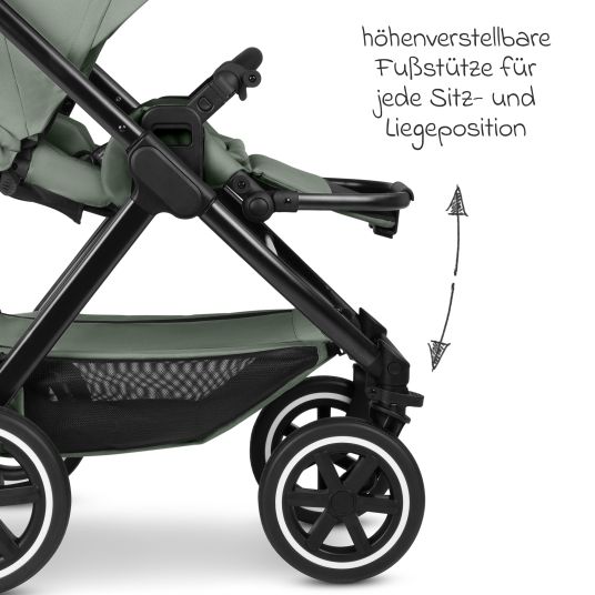 ABC Design Buggy & pushchair Samba 2 with sports seat (from approx. 9 months) - Pine