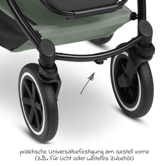 ABC Design Passeggino e carrozzina Samba 2 con seggiolino sportivo (da circa 9 mesi) - Pino