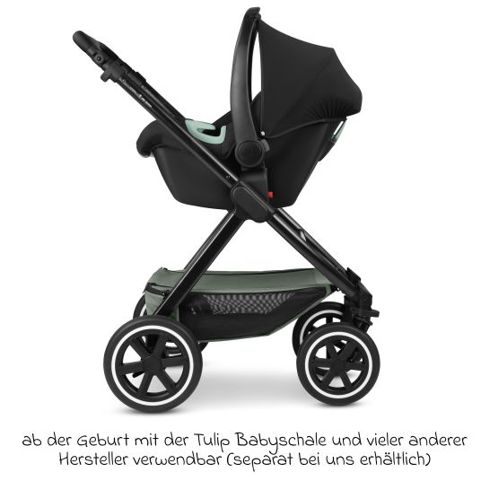 ABC Design Passeggino e carrozzina Samba 2 con seggiolino sportivo (da circa 9 mesi) - Pino