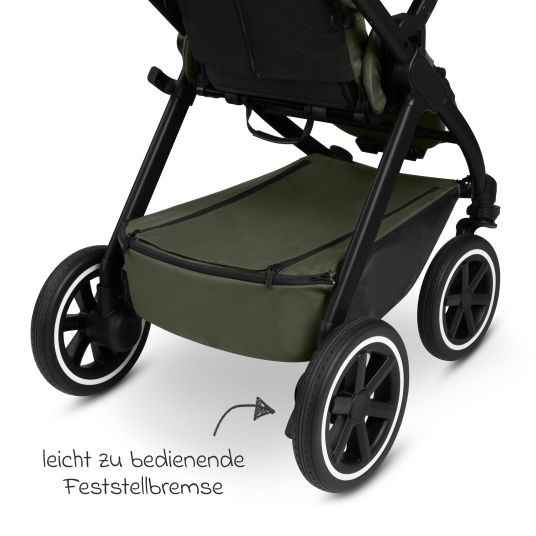 ABC Design Buggy & pushchair Samba 2 with sports seat (from approx. 9 months) - Pure - Avocado