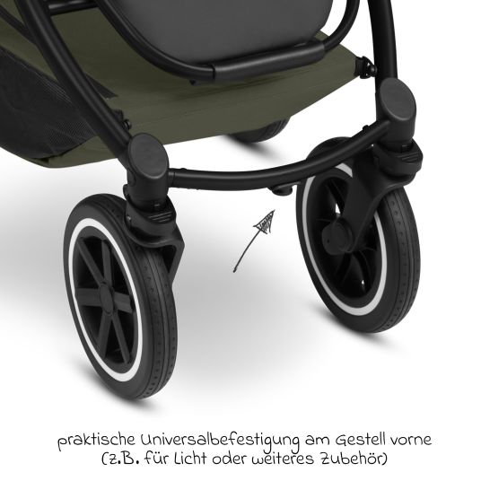 ABC Design Buggy & pushchair Samba 2 with sports seat (from approx. 9 months) - Pure - Avocado