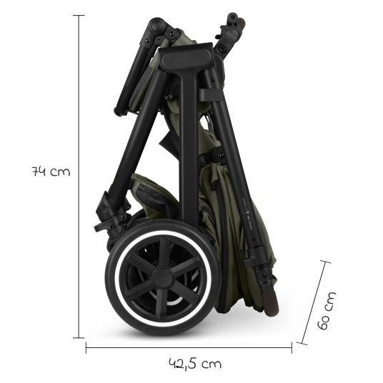 ABC Design Buggy & pushchair Samba 2 with sports seat (from approx. 9 months) - Pure - Avocado