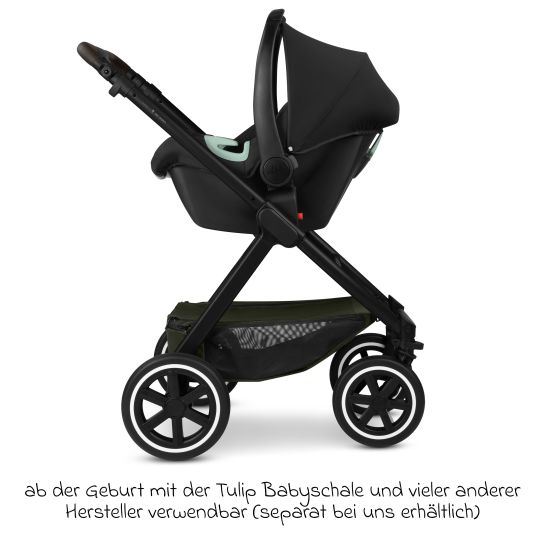 ABC Design Buggy & pushchair Samba 2 with sports seat (from approx. 9 months) - Pure - Avocado