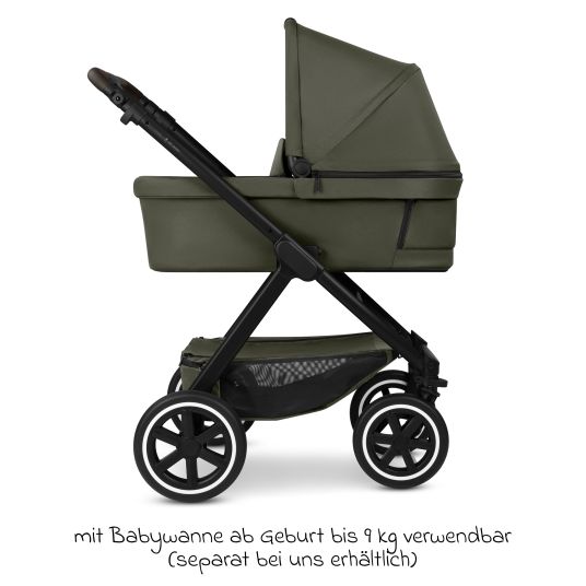 ABC Design Buggy & pushchair Samba 2 with sports seat (from approx. 9 months) - Pure - Avocado