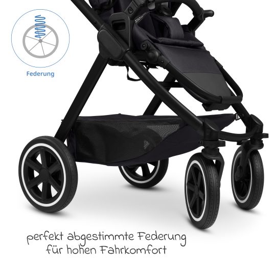 ABC Design Buggy & Sportwagen Samba 2 mit Sportsitz (ab ca. 9 Monate) - Pure - Coal