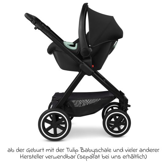 ABC Design Buggy & Sportwagen Samba 2 mit Sportsitz (ab ca. 9 Monate) - Pure - Coal