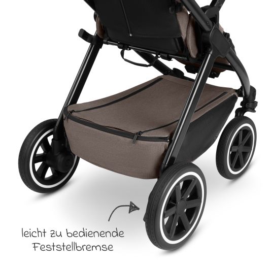 ABC Design Passeggino Samba 2 con seggiolino sportivo (a partire da circa 9 mesi) - Pure - Nature