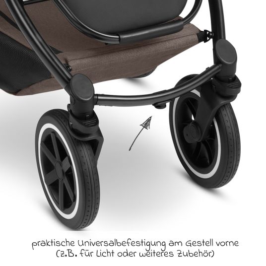 ABC Design Passeggino Samba 2 con seggiolino sportivo (a partire da circa 9 mesi) - Pure - Nature